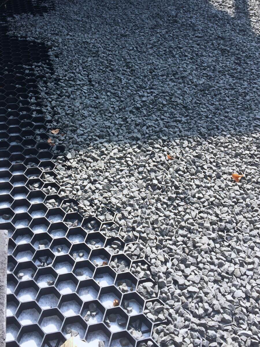 Industri och logistikyta med Grusarmering Heavy Duty