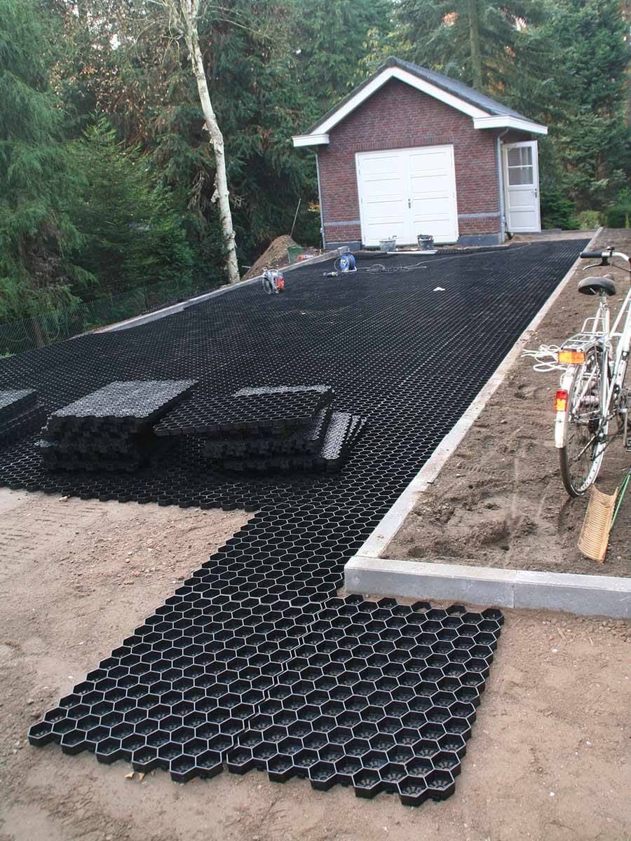 Grusuppfart med Markarmering Klick